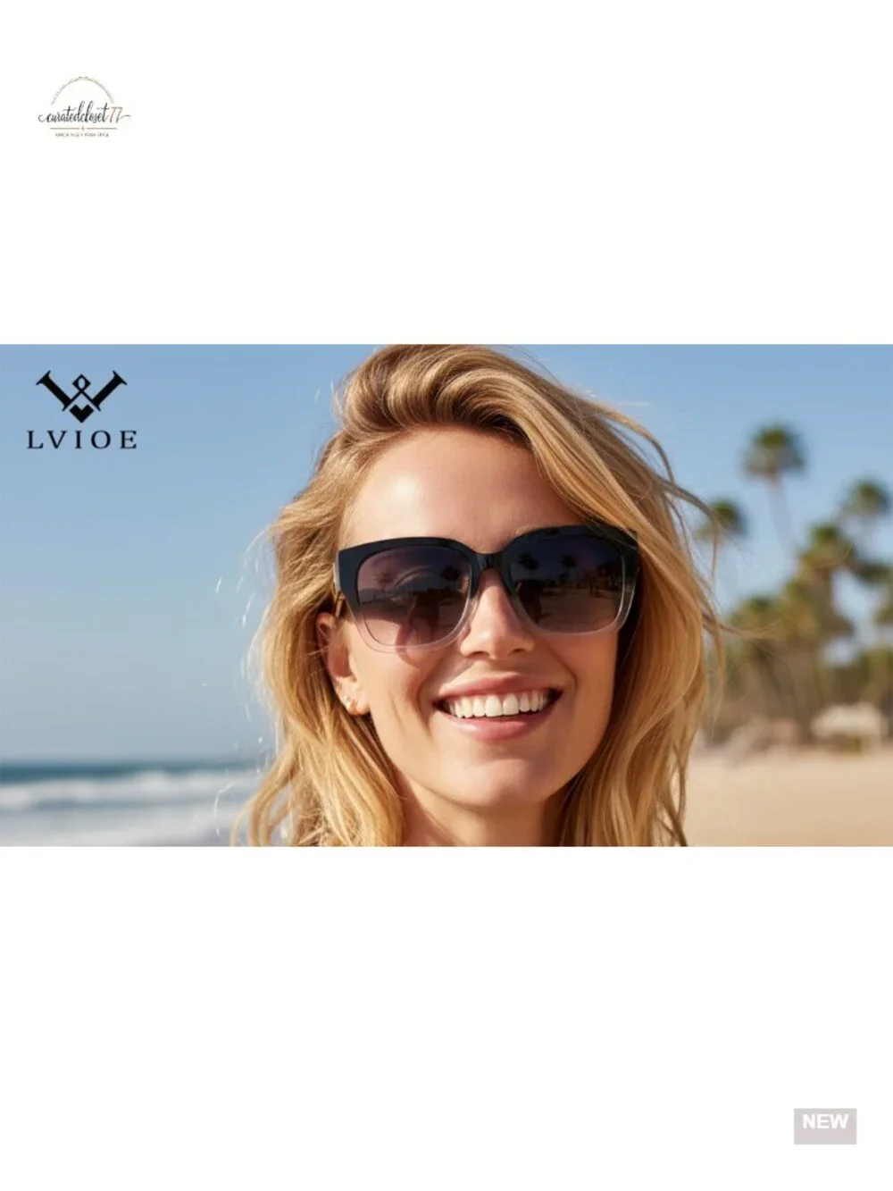 Polarized Fit Over Sunglasses Oversized Square 2 Pack